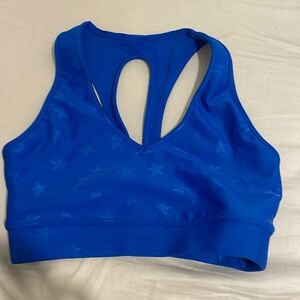 Carbon38 action takara bra blue with stars 
size XS